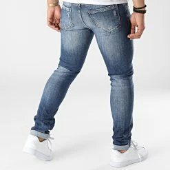 Nouveau ❤️ Jean Slim 5145 Bleu Brut de Classic Series 🎉 -Classic Series Soldes classic series 317635 5145 10 20220429T160434 04