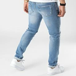 Vente flash 💯 Jean Slim 5145 Bleu Wash de Classic Series 🥰 -Classic Series Soldes classic series 317647 5145 1 20220429T160004 04