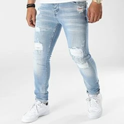 Meilleur prix 🛒 Jean Slim 5145 Bleu Wash de Classic Series 🎁