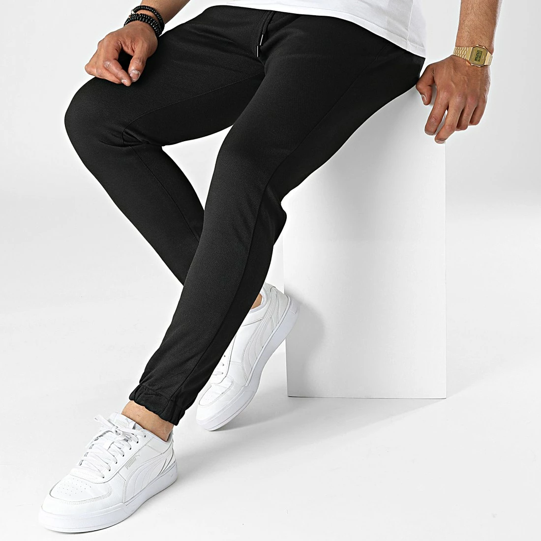 Nouveau 💯 Pantalon Jogging 7913 Noir de Classic Series ⌛ 5 Nouveau 💯 Pantalon Jogging 7913 Noir de Classic Series ⌛ – Image 3