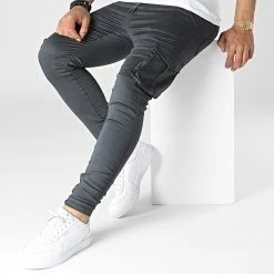 Budget ✔️ Pantalon Cargo WKN-2010 Gris Anthracite de Classic Series ❤️ -Classic Series Soldes classic series 318052 WKM 2010 ANTRASIT 20220510T135019 03