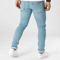 Vente flash 💯 Jean Slim 7871 Bleu Wash de Classic Series 🛒 -Classic Series Soldes classic series 318057 7871 BLUE 1 20220509T154938 04
