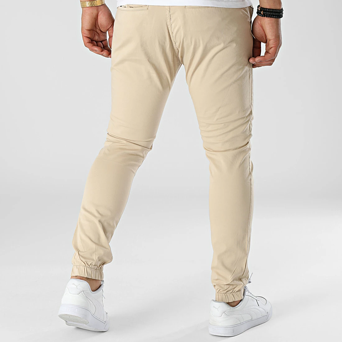Sortie 🎉 Jogger Pant 7439 Beige de Classic Series 😉 6 Sortie 🎉 Jogger Pant 7439 Beige de Classic Series 😉 – Image 4