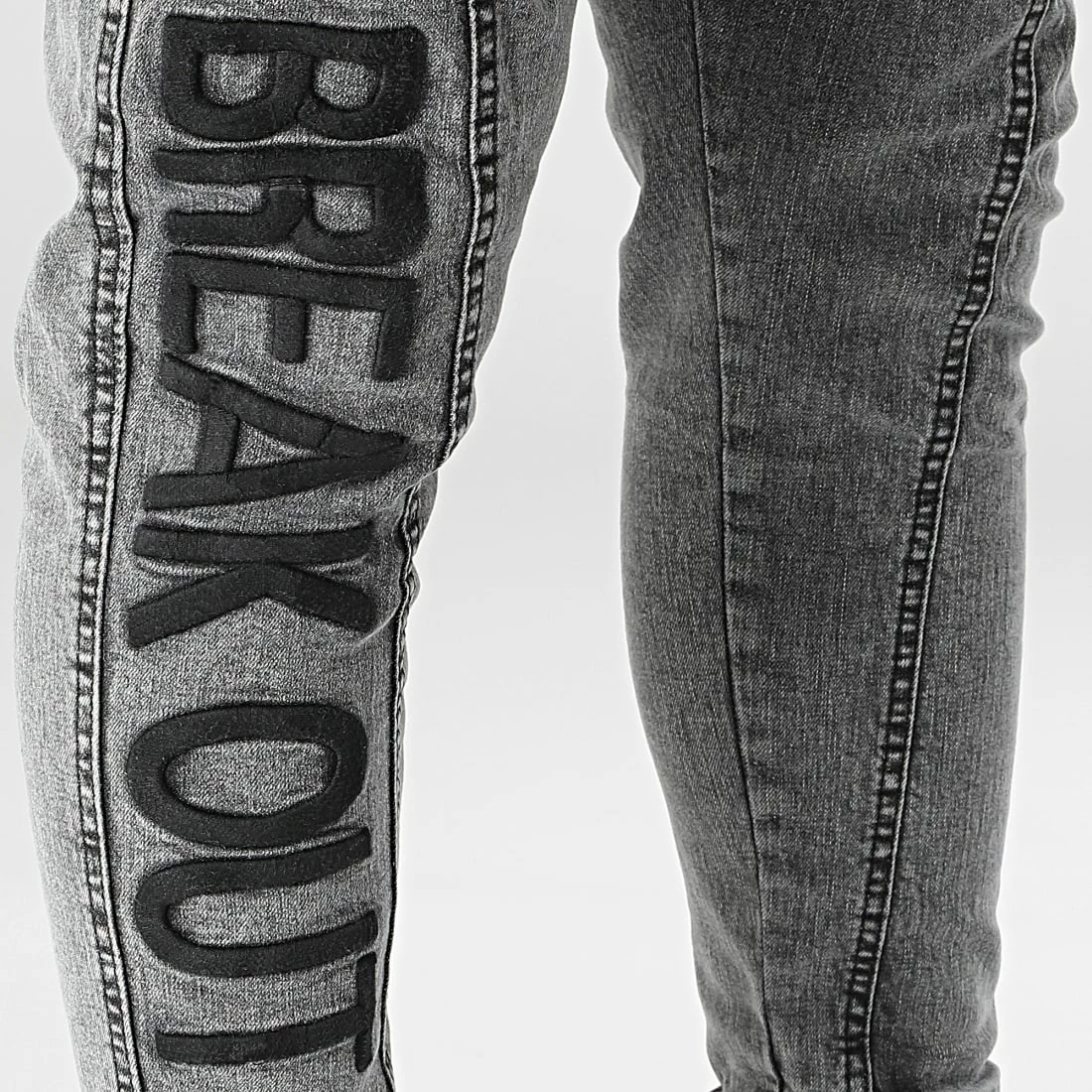 Remise 🥰 Jogger Pant DH-3775 Gris de Classic Series 🌟 4 Remise 🥰 Jogger Pant DH-3775 Gris de Classic Series 🌟 – Image 2