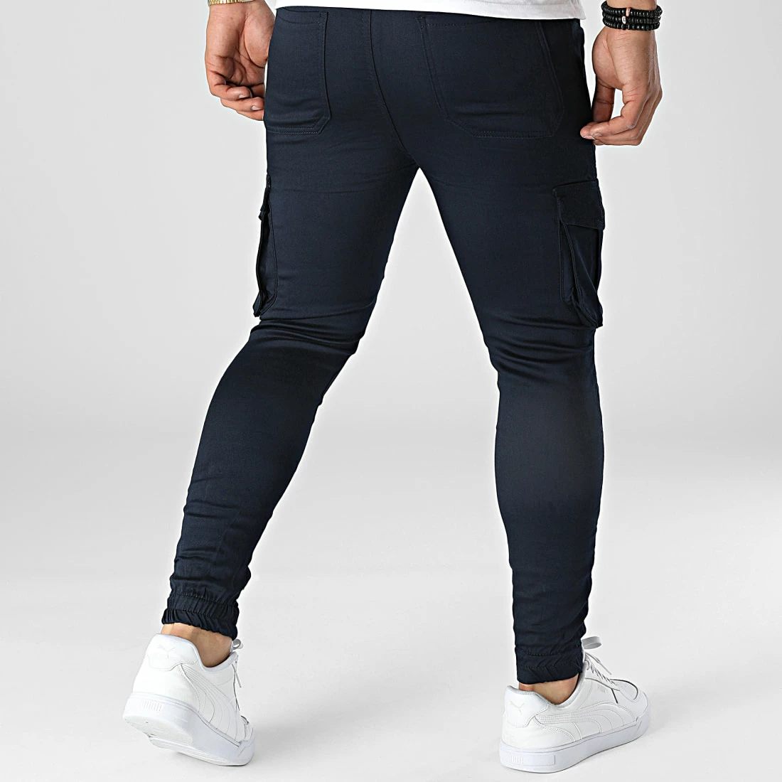 Grosses soldes ✨ Jogger Pant WKN-2010 Bleu Marine de Classic Series ✔️ 6 Grosses soldes ✨ Jogger Pant WKN-2010 Bleu Marine de Classic Series ✔️ – Image 4