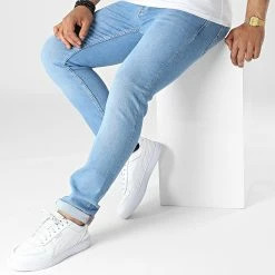 Coupon 🎉 Jean Slim 7892 Bleu Wash de Classic Series 🛒 -Classic Series Soldes classic series 318141 7892 BLUE 1 20220509T154921 03