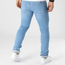 Coupon 🎉 Jean Slim 7892 Bleu Wash de Classic Series 🛒 -Classic Series Soldes classic series 318141 7892 BLUE 1 20220509T154922 04