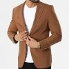 De gros 🤩 Veste Blazer 11597 Camel de Classic Series 👍 -Classic Series Soldes classic series 318174 11597 TABAC 20220510T155542 01