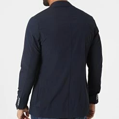 Promo 😀 Veste Blazer 20407 Bleu Marine de Classic Series 😀 -Classic Series Soldes classic series 318177 20407 5 20220510T160800 04