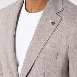 Sortie ⭐ Veste Blazer 20507 Marron Chiné de Classic Series 🤩 -Classic Series Soldes classic series 318180 20507 3 20220510T155656 02