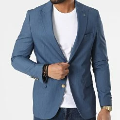 Meilleure affaire ❤️ Veste Blazer 11597 Bleu Chiné de Classic Series 🎁 8 Meilleure affaire ❤️ Veste Blazer 11597 Bleu Chiné de Classic Series 🎁 -Classic Series Soldes classic series 318182 11597 BLUE GITANE 20220510T160818 03