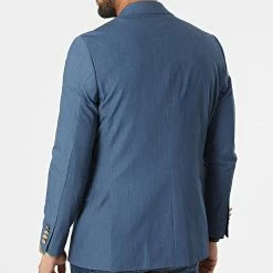 Meilleure affaire ❤️ Veste Blazer 11597 Bleu Chiné de Classic Series 🎁 9 Meilleure affaire ❤️ Veste Blazer 11597 Bleu Chiné de Classic Series 🎁 -Classic Series Soldes classic series 318182 11597 BLUE GITANE 20220510T160819 04