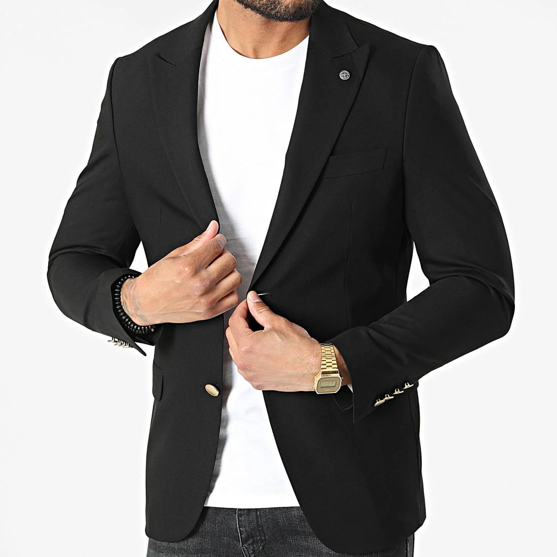 Coupon ✨ Veste Blazer 11597 Noir de Classic Series 🤩 3 Coupon ✨ Veste Blazer 11597 Noir de Classic Series 🤩