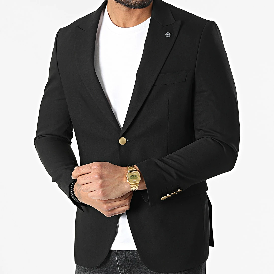Coupon ✨ Veste Blazer 11597 Noir de Classic Series 🤩 5 Coupon ✨ Veste Blazer 11597 Noir de Classic Series 🤩 – Image 3