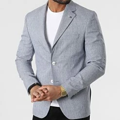 De gros ✔️ Veste Blazer 20507 Bleu Marine Chiné de Classic Series 🧨 -Classic Series Soldes classic series 318197 20507 5 20220510T155739 03