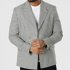 Meilleure vente 🛒 Veste Blazer 20506 Blanc Noir de Classic Series 👏 8 Meilleure vente 🛒 Veste Blazer 20506 Blanc Noir de Classic Series 👏 -Classic Series Soldes classic series 318199 20506 4 20220510T155644 03