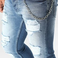 Sortie ❤️ Jean Slim DHZ-3747 Bleu Wash de Classic Series 🔔 -Classic Series Soldes classic series 318284 DHZ 3747 O MAVI 20220510T140149 02