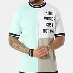 Acheter 🌟 Tee 👚 Shirt G22-613 Vert Blanc de Classic Series 😀 -Classic Series Soldes classic series 318359 G22 613 MINT 20220510T161753 03