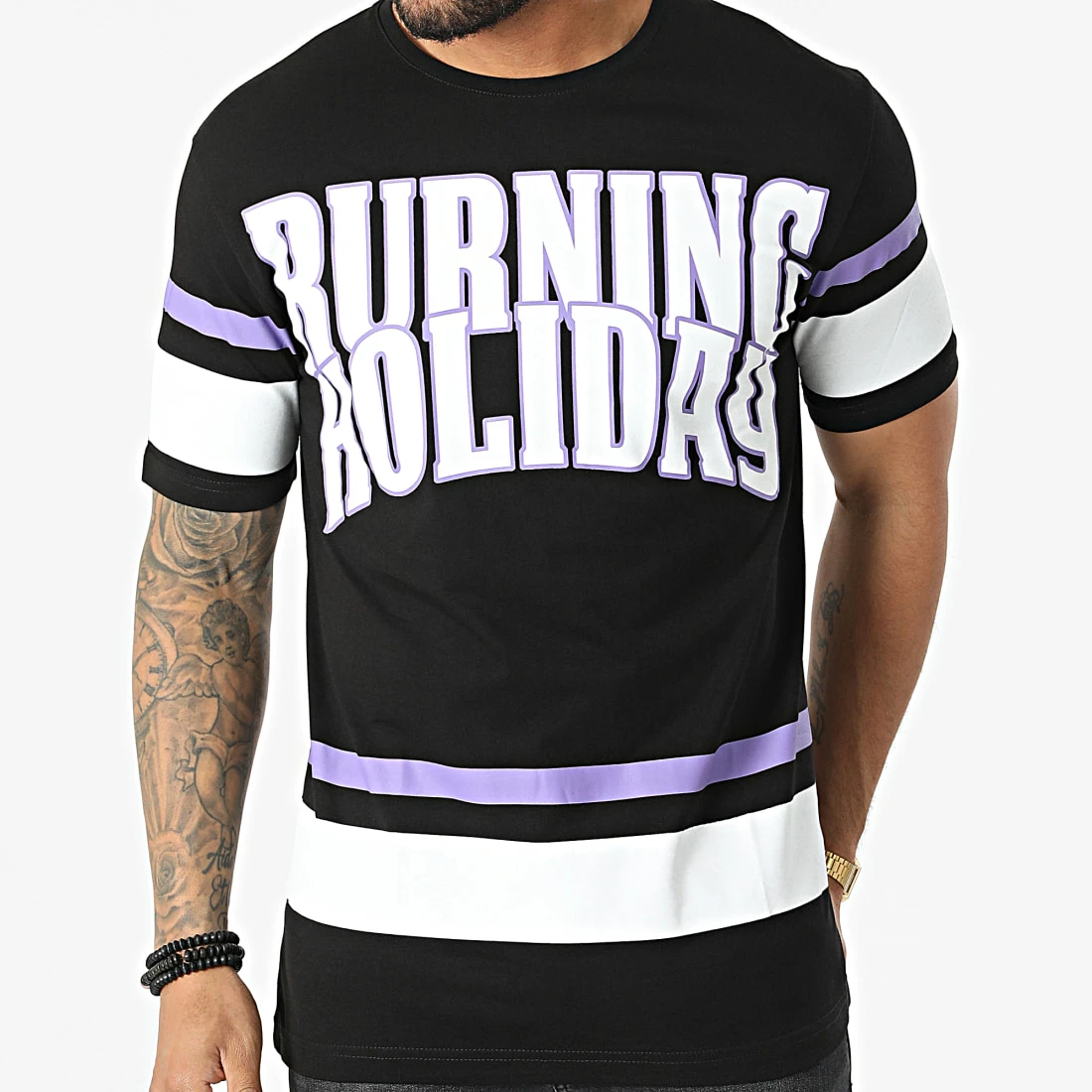 Grosses soldes 🥰 Tee 👕 Shirt G22-585 Noir de Classic Series 🌟 5 Grosses soldes 🥰 Tee 👕 Shirt G22-585 Noir de Classic Series 🌟 – Image 3