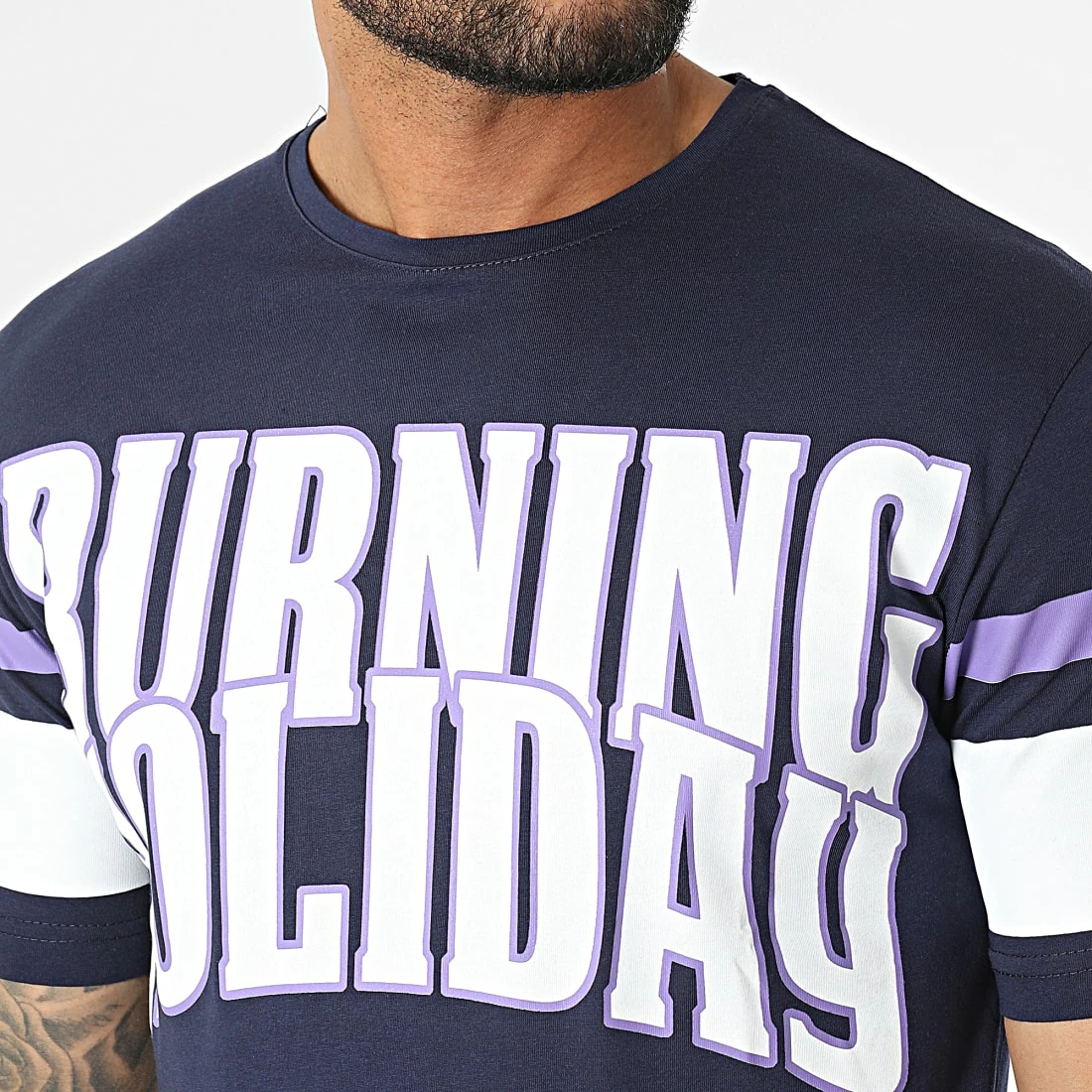 Budget ⌛ Tee 👕 Shirt G22-585 Bleu Marine de Classic Series 🥰 4 Budget ⌛ Tee 👕 Shirt G22-585 Bleu Marine de Classic Series 🥰 – Image 2