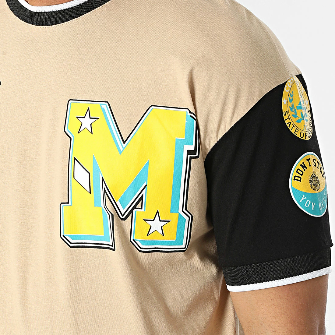 Remise 😀 Tee 👕 Shirt G22-588 Beige de Classic Series 😍 4 Remise 😀 Tee 👕 Shirt G22-588 Beige de Classic Series 😍 – Image 2