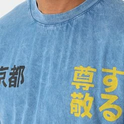 Nouveau 👍 Tee 👕 Shirt G22-643 Bleu de Classic Series 👏 -Classic Series Soldes classic series 318413 G22 643 INDIGO 20220510T161357 02