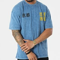 Nouveau 👍 Tee 👕 Shirt G22-643 Bleu de Classic Series 👏 -Classic Series Soldes classic series 318413 G22 643 INDIGO 20220510T161358 03