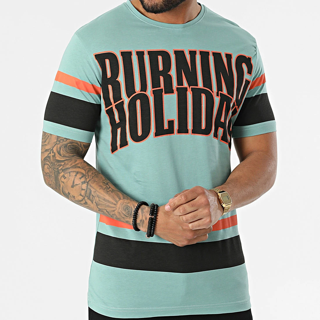 Promo 🎁 Tee 👕 Shirt G22-585 Vert de Classic Series 🥰 5 Promo 🎁 Tee 👕 Shirt G22-585 Vert de Classic Series 🥰 – Image 3