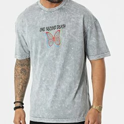 Nouveau 😉 Tee 👕 Shirt G22-642 Gris de Classic Series 👍 -Classic Series Soldes classic series 318439 G22 642 GRI 20220510T161340 04