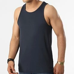 Meilleur prix 💯 Débardeur JC007 Bleu Marine de Classic Series ⭐