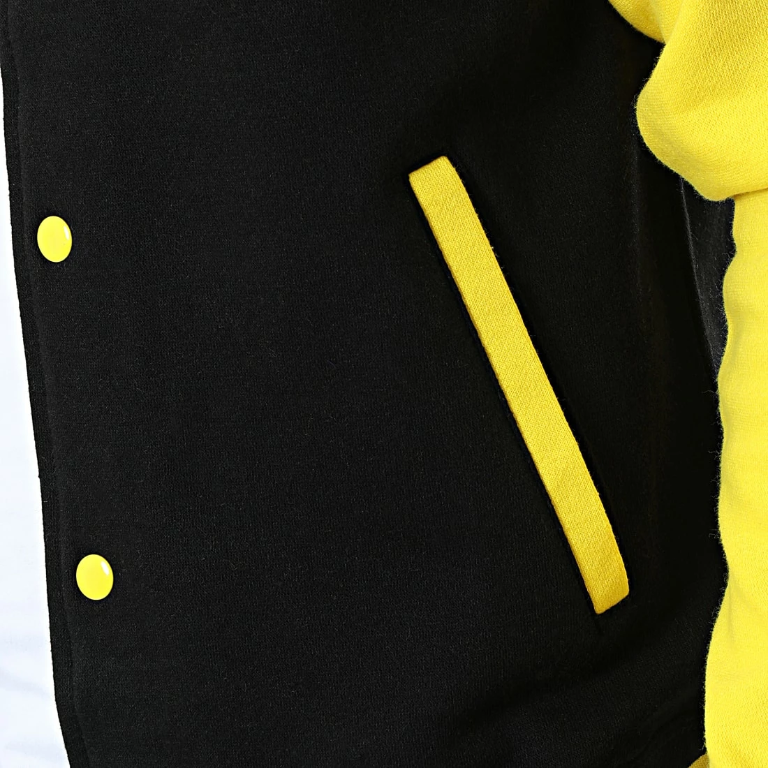 Acheter ⌛ Veste Teddy JH043 Noir Jaune de Classic Series 🧨 4 Acheter ⌛ Veste Teddy JH043 Noir Jaune de Classic Series 🧨 – Image 2