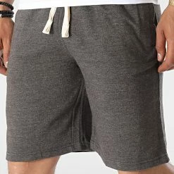 De gros 😍 Short Jogging JH080 Gris Anthracite Chiné de Classic Series 🔥