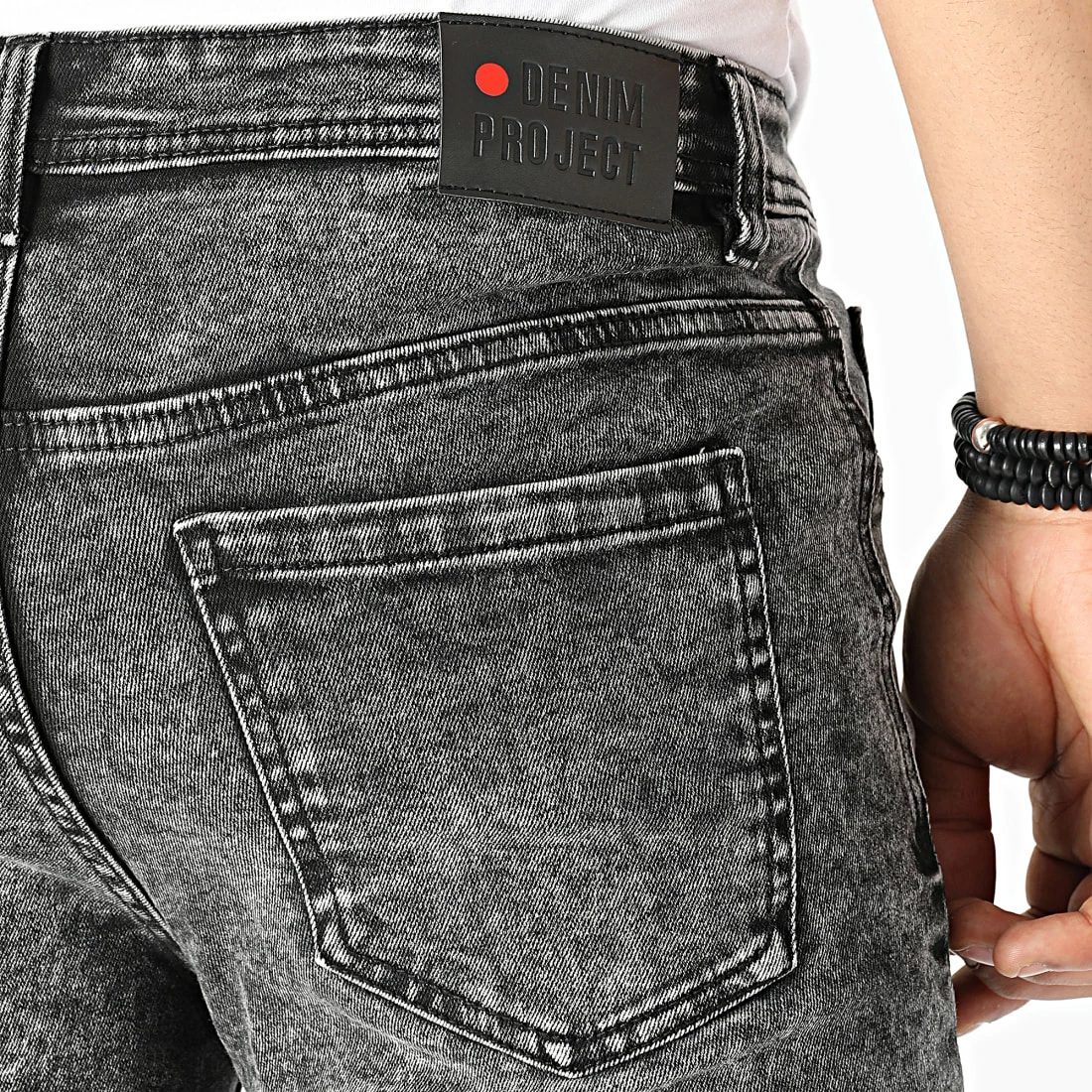 Meilleure affaire 🤩 Short Jean Mr Orange Acid Gris de Classic Series 💯 4 Meilleure affaire 🤩 Short Jean Mr Orange Acid Gris de Classic Series 💯 – Image 2