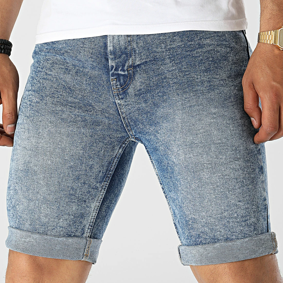 Promo 🎁 Short Jean Mr Orange Acid Bleu Denim de Classic Series 🎁 3 Promo 🎁 Short Jean Mr Orange Acid Bleu Denim de Classic Series 🎁