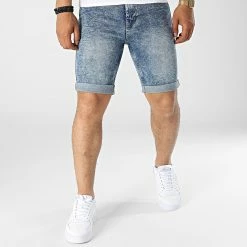 Promo 🎁 Short Jean Mr Orange Acid Bleu Denim de Classic Series 🎁 8 Promo 🎁 Short Jean Mr Orange Acid Bleu Denim de Classic Series 🎁 -Classic Series Soldes classic series 319926 JIB DP SS22 039 A 089 BLUE ACID 20220519T161141 03