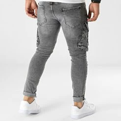 Acheter ❤️ Jean Skinny Cargo 13441 Gris Anthracite de Classic Series 🎉 -Classic Series Soldes classic series 321134 13441 20220603T141714 04