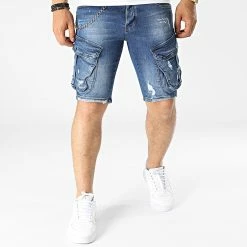 Remise 😉 Short Jean 15383 Bleu Denim de Classic Series ⌛ -Classic Series Soldes classic series 321147 15383 BF 20220531T160659 03