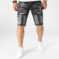 Grosses soldes 💯 Short Jean Skinny 7038 Gris Anthracite de Classic Series 💯 -Classic Series Soldes classic series 321188 7038 1 20220531T161843 03