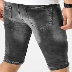 Grosses soldes 💯 Short Jean Skinny 7038 Gris Anthracite de Classic Series 💯 -Classic Series Soldes classic series 321188 7038 1 20220531T161844 04