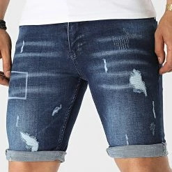 Nouveau 🛒 Short Jean 7025 Bleu Denim de Classic Series 😍