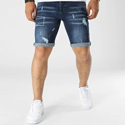 Nouveau 🛒 Short Jean 7025 Bleu Denim de Classic Series 😍 -Classic Series Soldes classic series 321191 7025 2 20220531T160755 03
