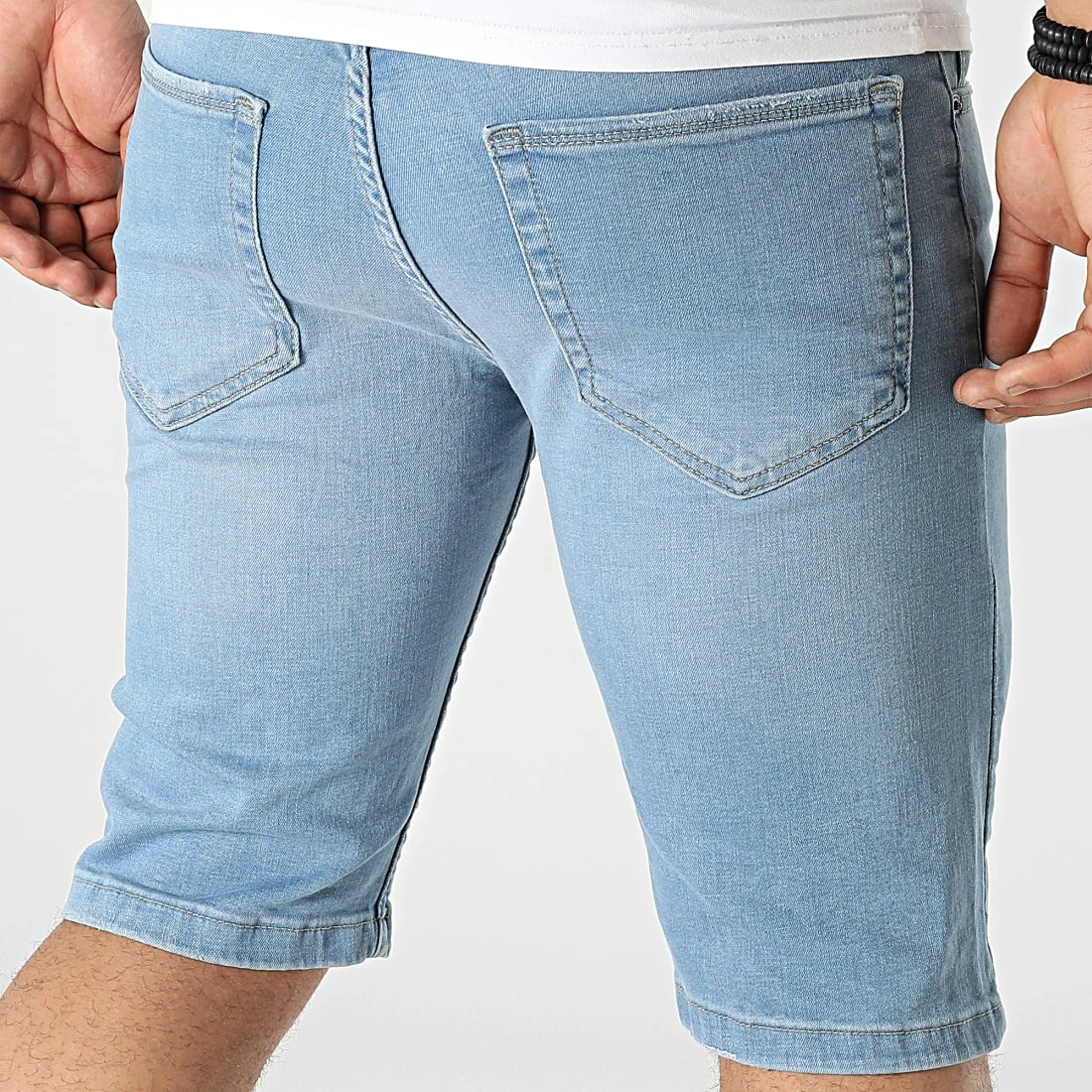 Meilleure affaire 😉 Short Jean 7027 Bleu Denim de Classic Series 🤩 6 Meilleure affaire 😉 Short Jean 7027 Bleu Denim de Classic Series 🤩 – Image 4