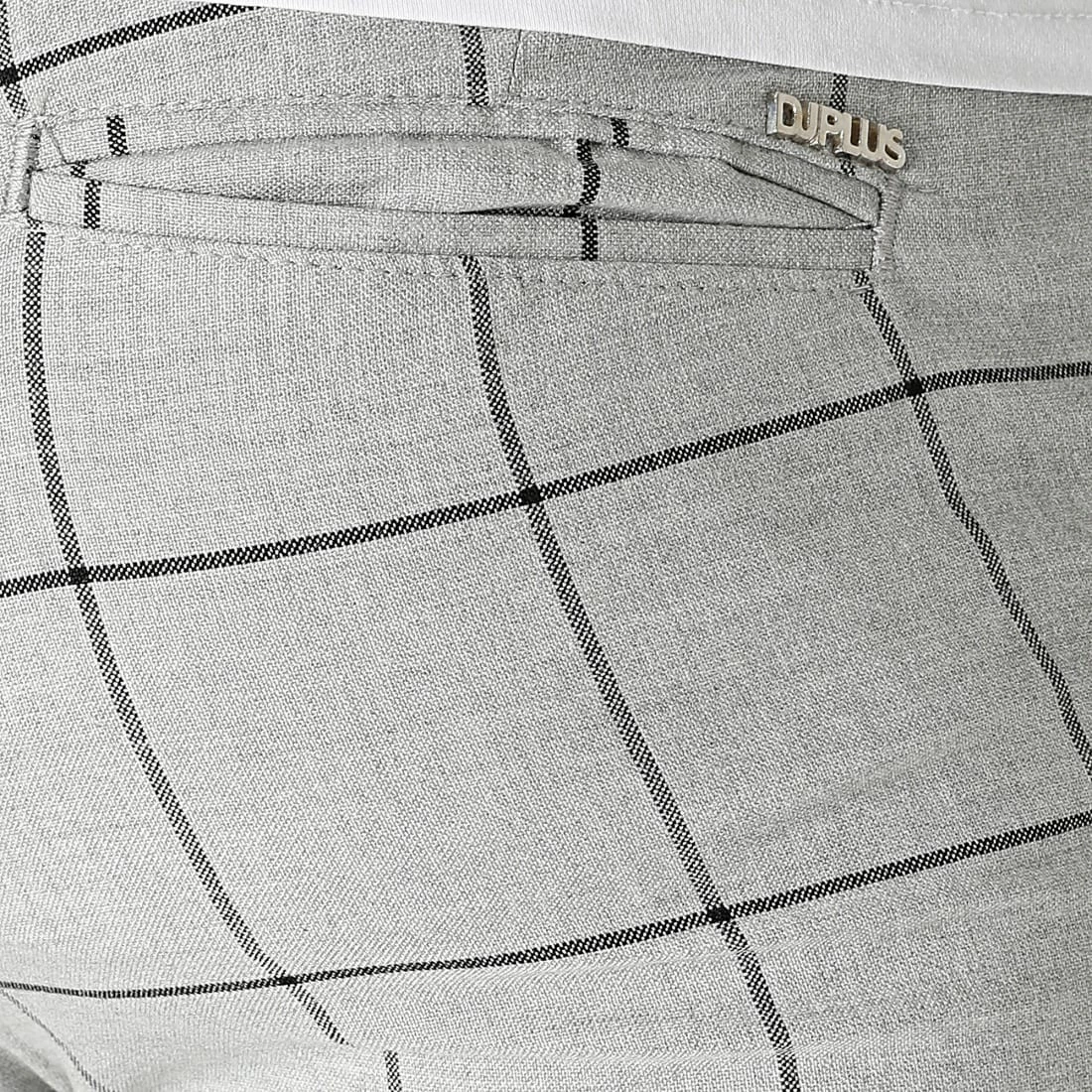 Remise ✔️ Pantalon Carreaux DJ2285 Gris Chiné de Classic Series 🧨 4 Remise ✔️ Pantalon Carreaux DJ2285 Gris Chiné de Classic Series 🧨 – Image 2