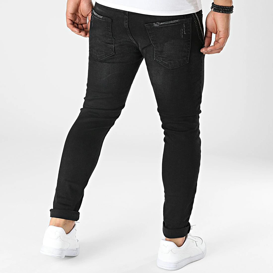 Tout neuf 👍 Jean Skinny 15371 Noir de Classic Series 🛒 6 Tout neuf 👍 Jean Skinny 15371 Noir de Classic Series 🛒 – Image 4