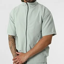 Budget 🔔 Ensemble Tee 👚 Shirt Zippé Jogger Pant F22-911T Vert Clair de Classic Series 🌟 -Classic Series Soldes classic series 321274 F22 911T MINT 20220530T155506 03