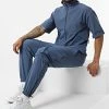 Offres 🔔 Ensemble Tee 👕 Shirt Zippé Jogger Pant F22-911T Bleu Marine de Classic Series ✔️ -Classic Series Soldes classic series 321275 F22 911T MAVI 20220530T155525 01
