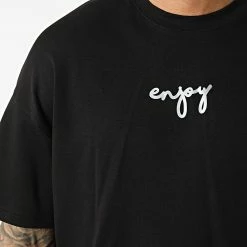 Tout neuf 💯 Ensemble Tee 👕 Shirt Oversize Short Jogging Y205UST Noir de Classic Series ✨ -Classic Series Soldes classic series 321276 Y205UST SIYAH 20220530T161033 02