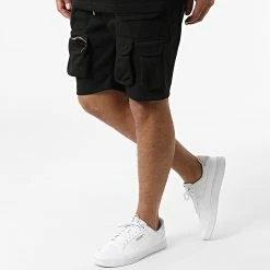 Tout neuf 💯 Ensemble Tee 👕 Shirt Oversize Short Jogging Y205UST Noir de Classic Series ✨ -Classic Series Soldes classic series 321276 Y205UST SIYAH 20220530T161037 05