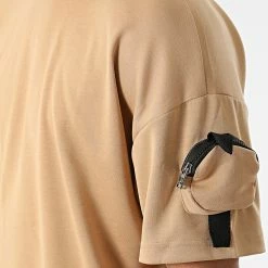 Grosses soldes ⭐ Ensemble Tee 👕 Shirt Short Jogging Y022UST Camel de Classic Series 😉 -Classic Series Soldes classic series 321279 Y022UST CAMEL 20220530T161312 02