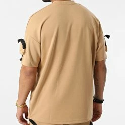 Grosses soldes ⭐ Ensemble Tee 👕 Shirt Short Jogging Y022UST Camel de Classic Series 😉 -Classic Series Soldes classic series 321279 Y022UST CAMEL 20220530T161316 04